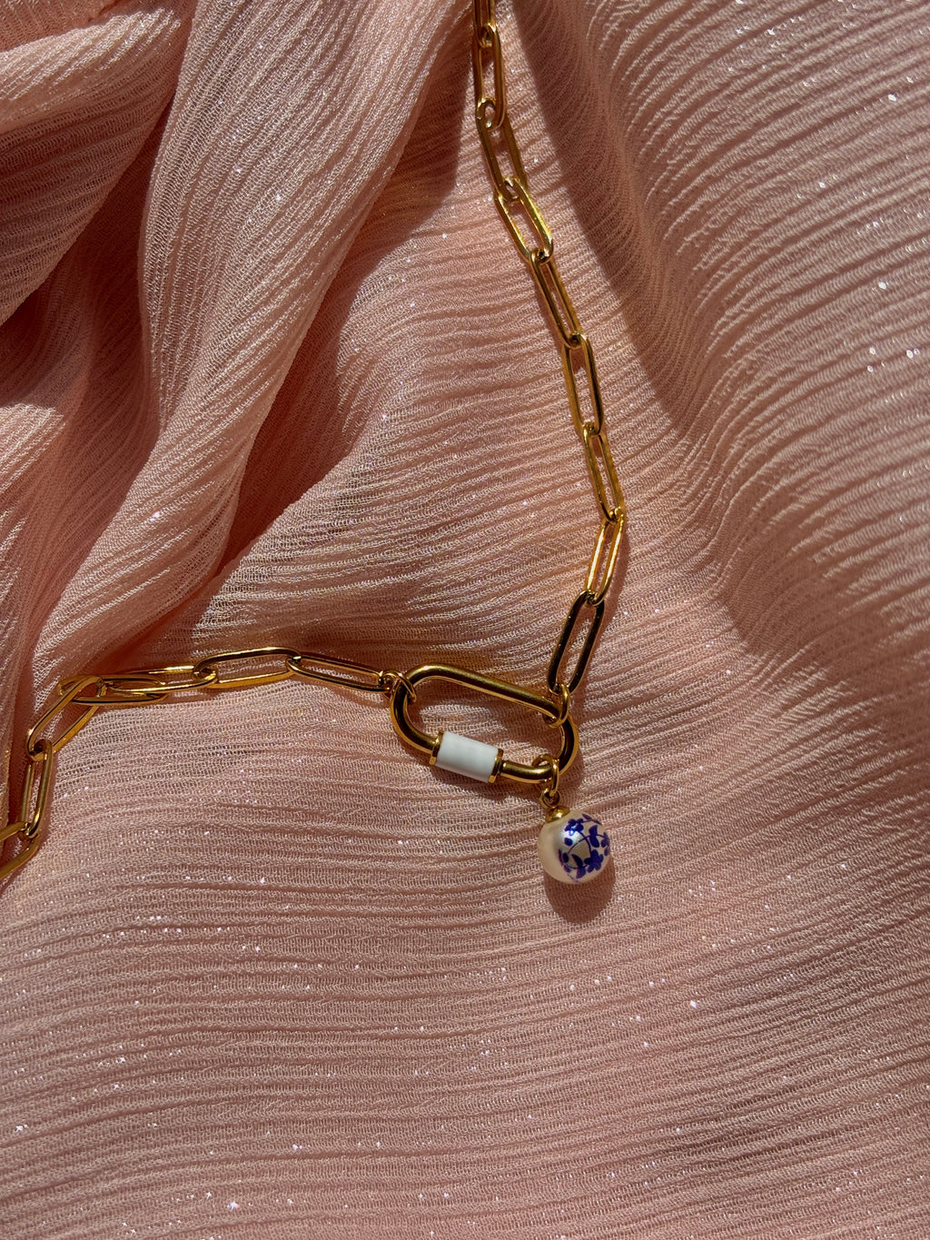 Luna Carabiner Necklace