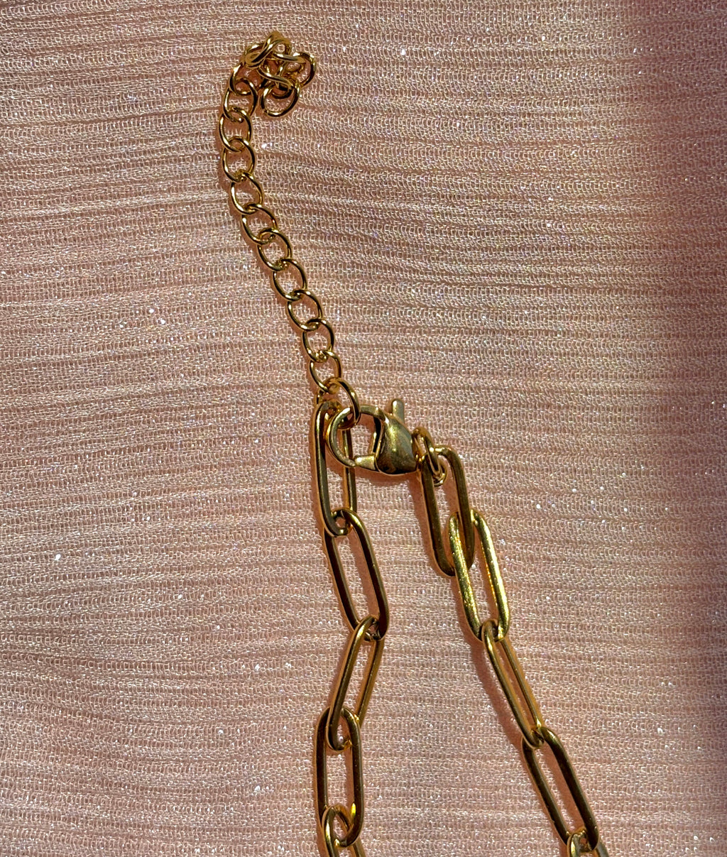 Luna Carabiner Necklace